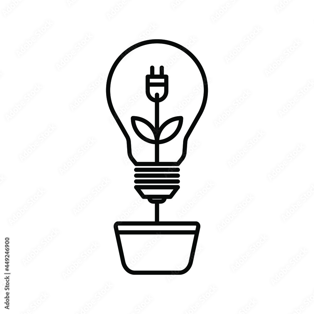 renewable energy icon. environmentally friendly sign. vector illustration renewable energy icon. environmentally friendly sign. vector illustration