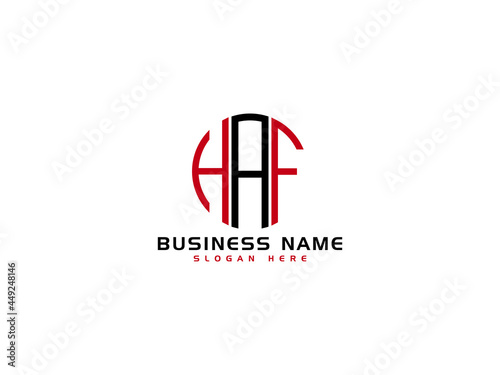 Creative HAF Logo Letter Vector Image Design For Your Business