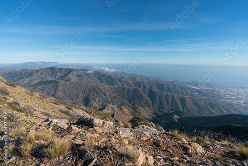 mountainous area in the south of Spain