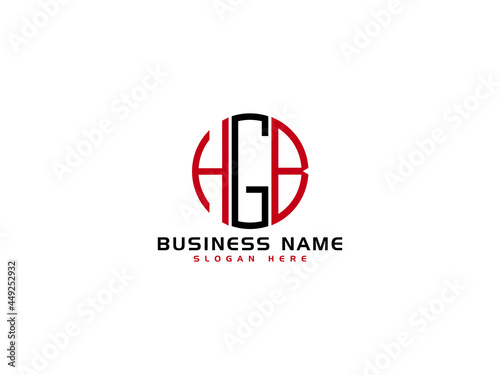 Creative HGB Logo Letter Vector Image Design For Your Business
