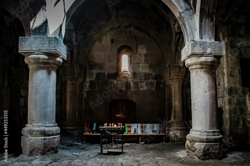 interior of the church in armenia