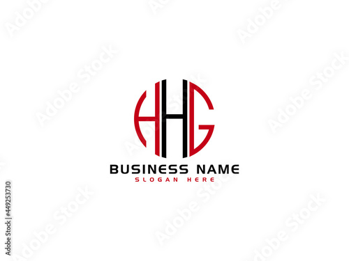 Creative HHG Logo Letter Vector Image Design For Your Business photo