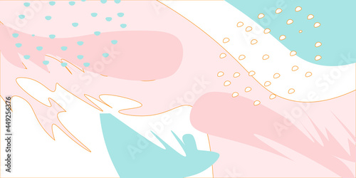 Abstract red and blue fire