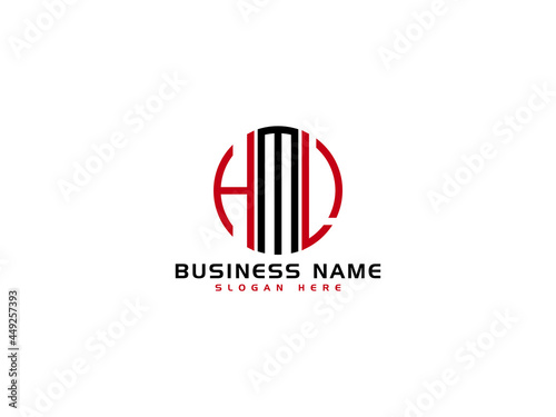 Creative HML Logo Letter Vector Image Design For Your Business photo