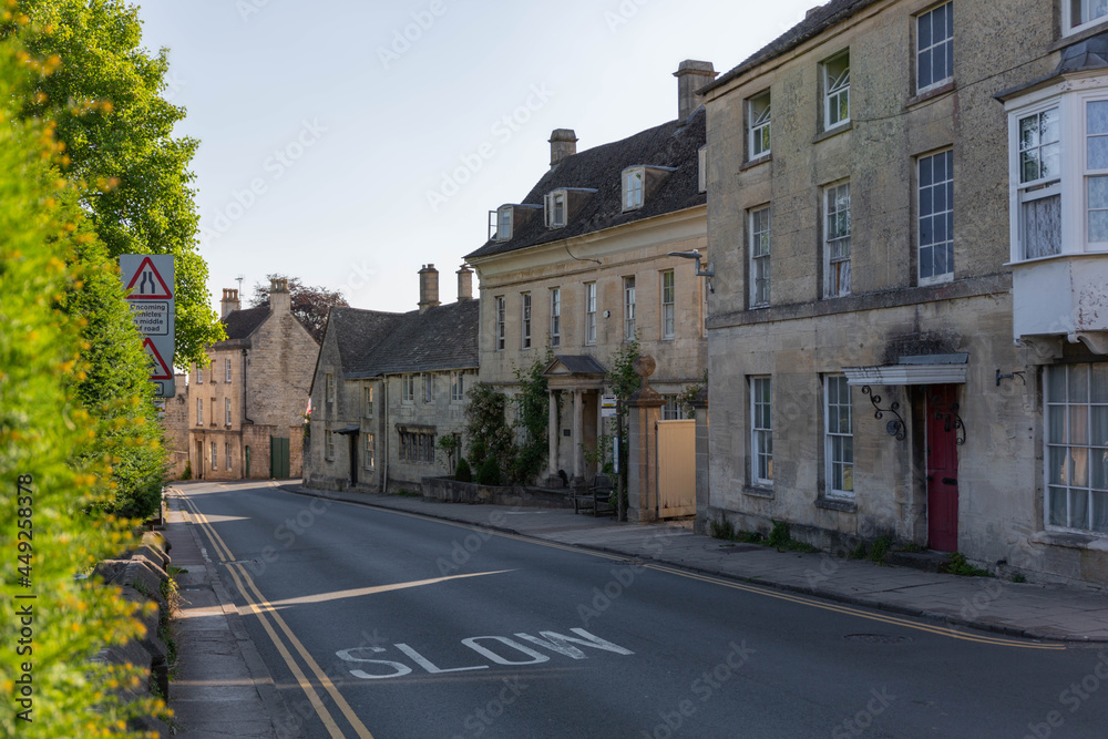 Painswick village in Cotswolds, UK