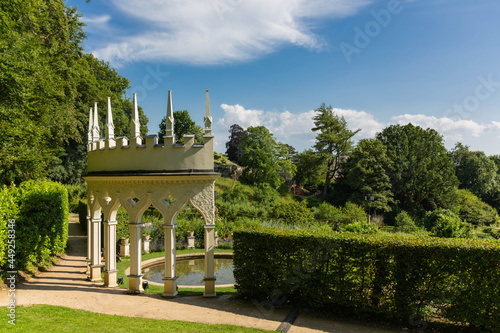 Rococo garden in Painswick, UK
