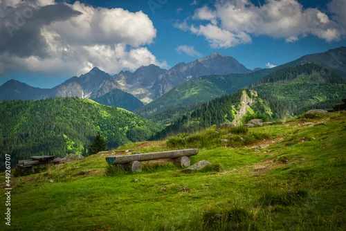 Obraz Rusinowa Polana - Tatry, Polska