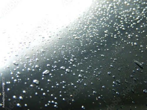 rain water drops on the window