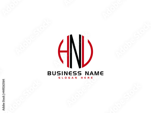 Creative HNV Logo Letter Vector Image Design For Your Business photo