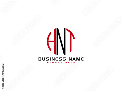 Creative HNT Logo Letter Vector Image Design For Your Business photo