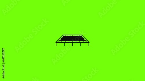 Big trampoline icon animation