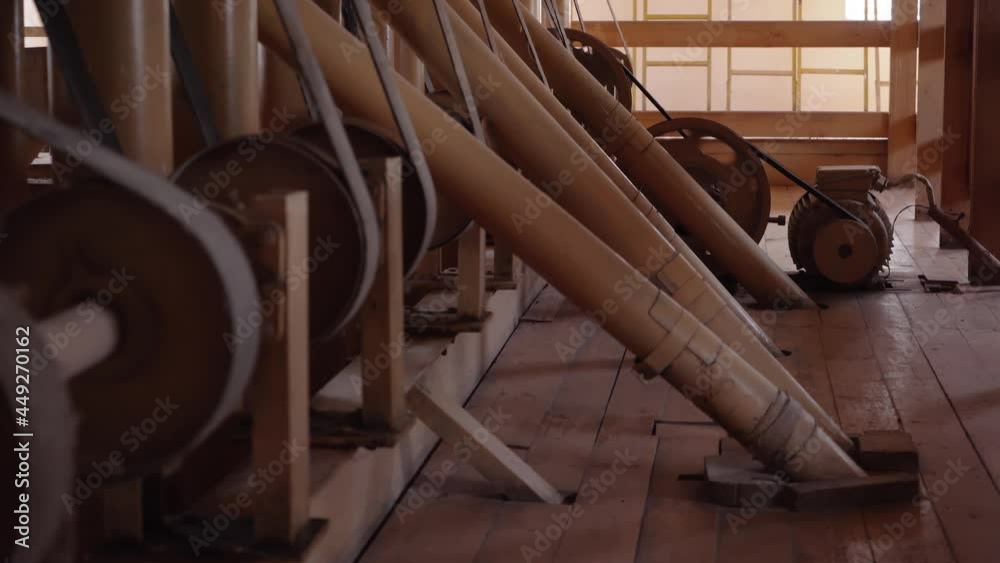 Flour mill, engines
