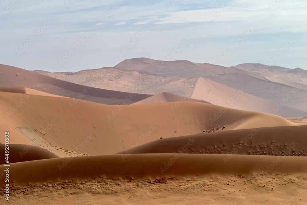 Dünen Sossusvlei, Namibia