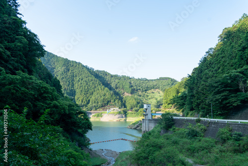                                                                                                  Scenery of climbing at Mount Bouno-oreyama in Okutama Town  Nishitama County  Tokyo and Hanno City  Saitama Prefecture.