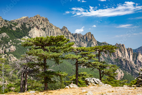 Fotografie aiguilles de bavella lac de l'ospedale en corse et solenzara