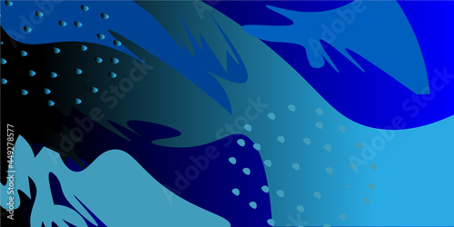 Fluid gradient waves with shadow lines and glowing light effect, modern flowing motion abstract background for cover, placards, poster, banner or flyer