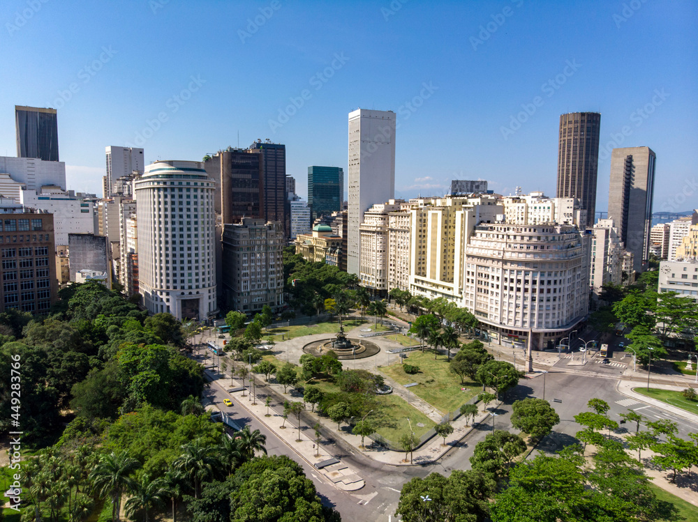 Rio de Janeiro downtown city skyline