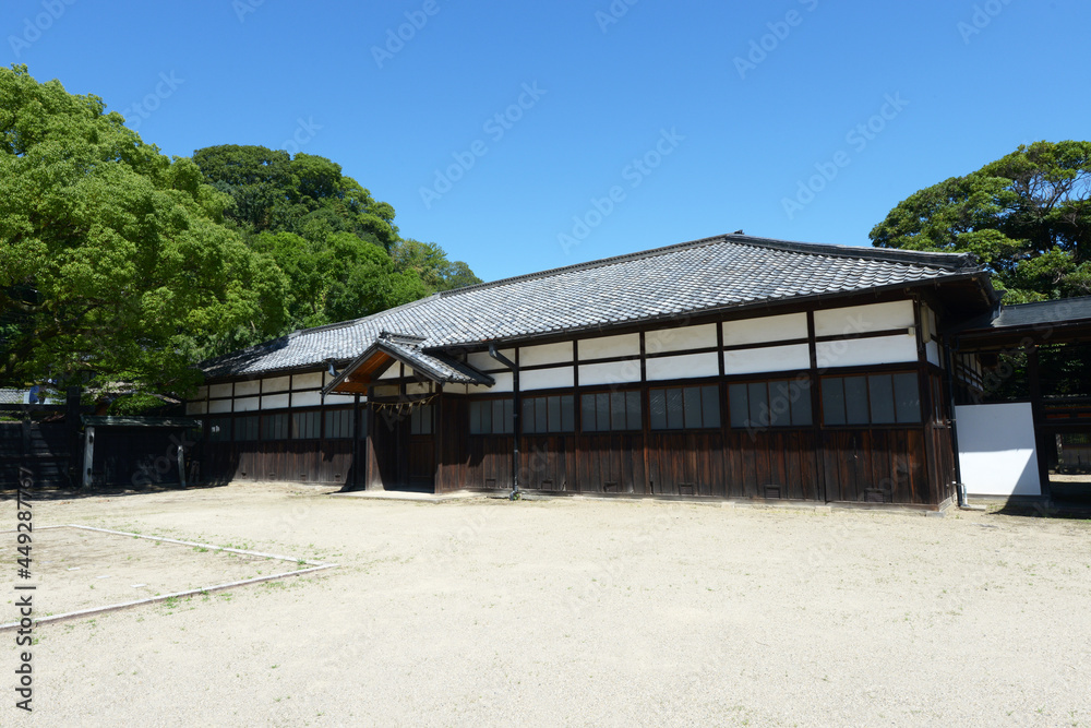 石清水八幡宮 頓宮殿隣の建物 京都府八幡市 石清水八幡宮 頓宮殿隣の建物 京都府八幡市