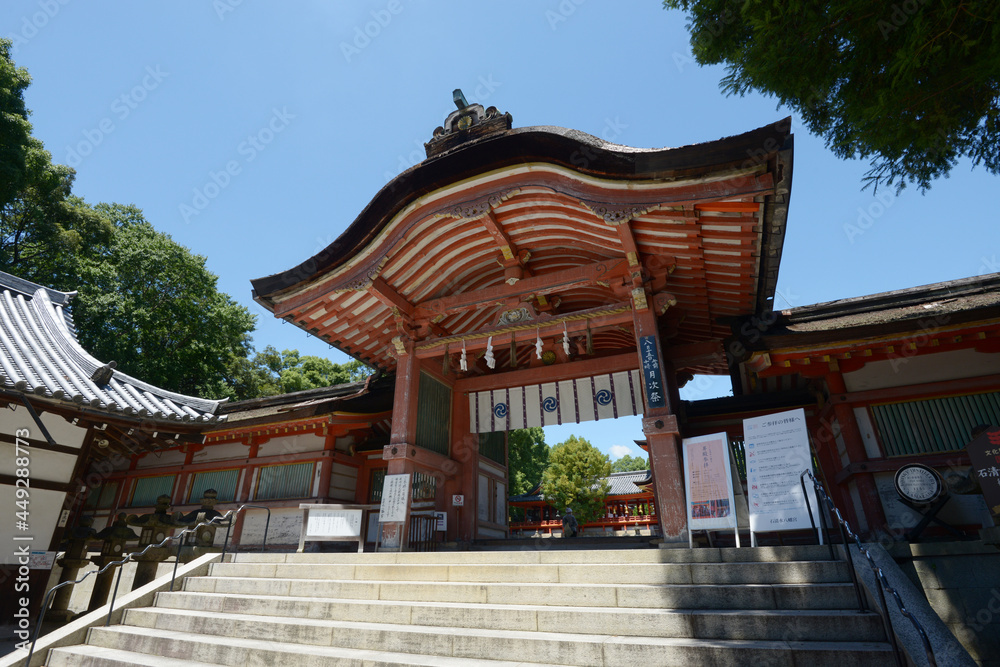 石清水八幡宮　南総門　京都府八幡市