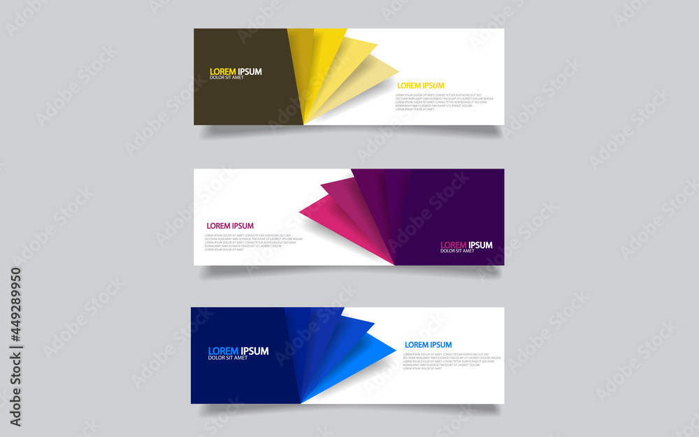 Banner design . Modern Web Template. Abstract Background