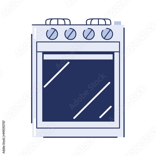 stove and oven appliance icon