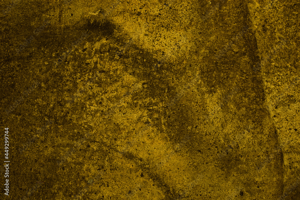 Abstract yellow wall texture background