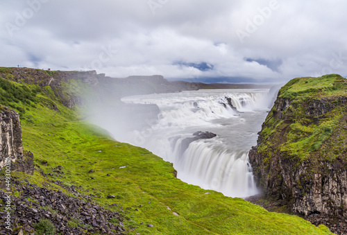 Gulfoss  Golden Falls  waterfall Iceland