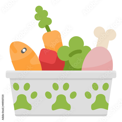 barf flat icon