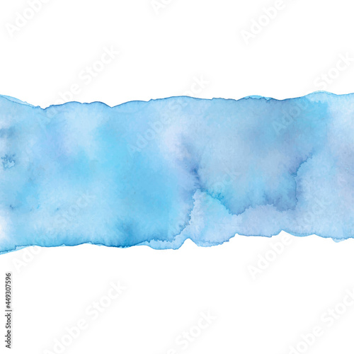 Abstract blue hand paint texture.