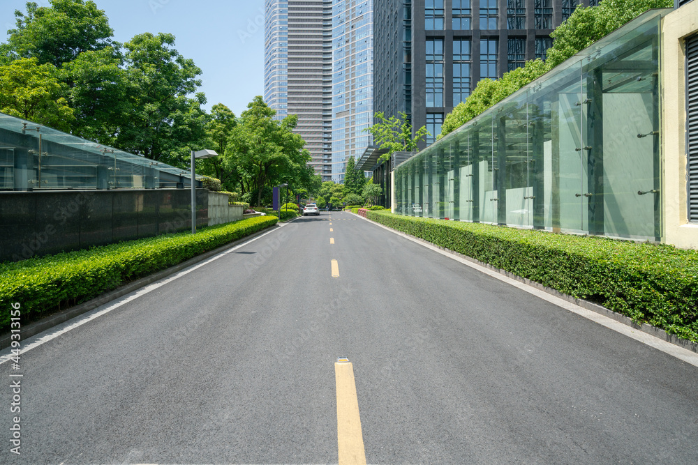 Highway and financial center office building in Ningbo, China Highway and financial center office building in Ningbo, China