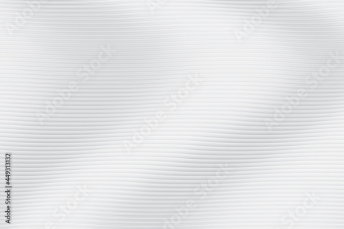 Abstract white and gray color, modern design background with geometric shape, ripple pattern. Vector illustration.