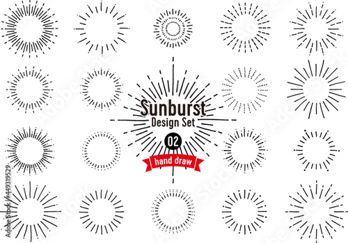 Sunburst Design Set
