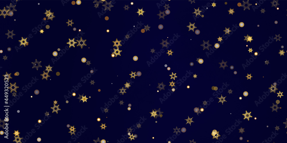 Gold snowflakes holiday seamless pattern. Gold snowflakes holiday seamless pattern.