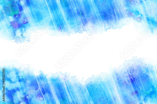 空 雲 青 水彩 ベクター 背景