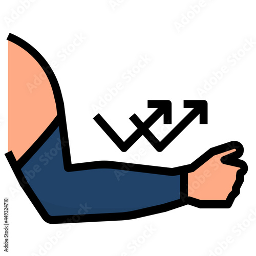 arm line icon