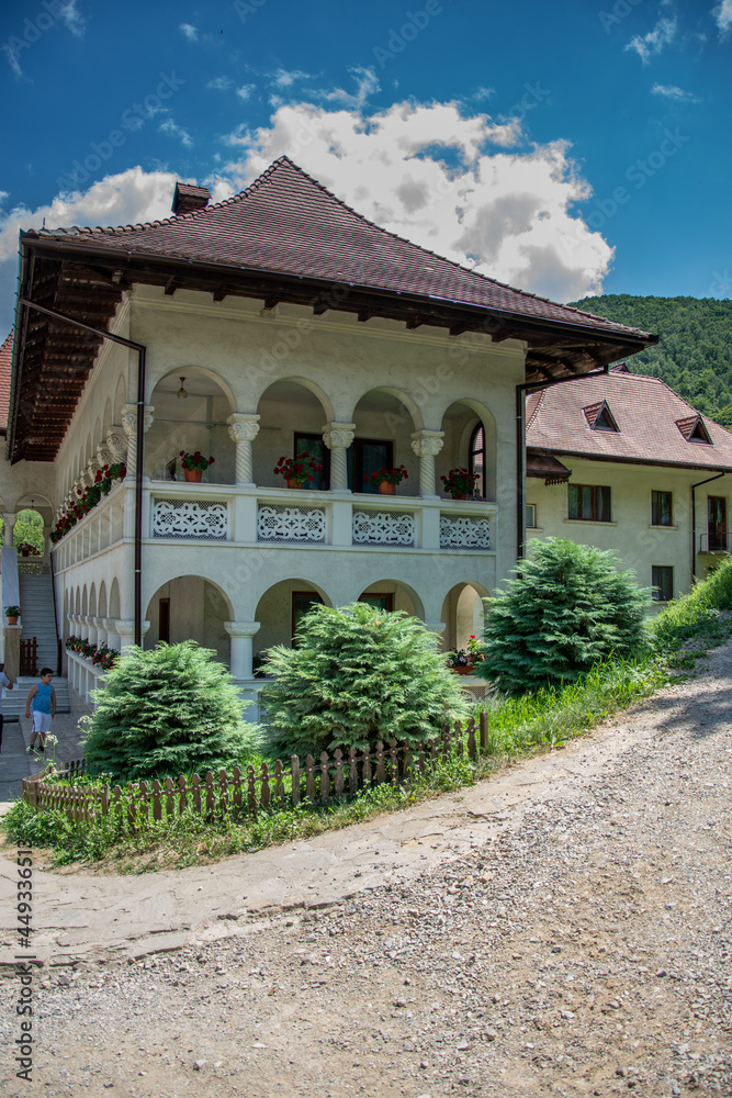 Obraz premium Prislop monastery in Romania , july 2021