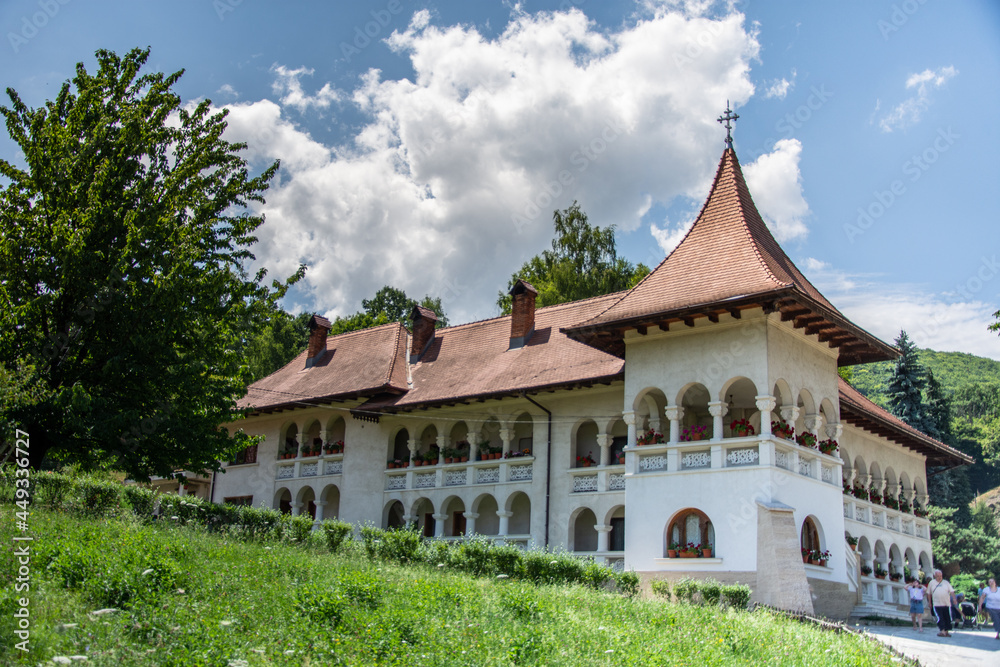 Prislop monastery in Romania , july 2021