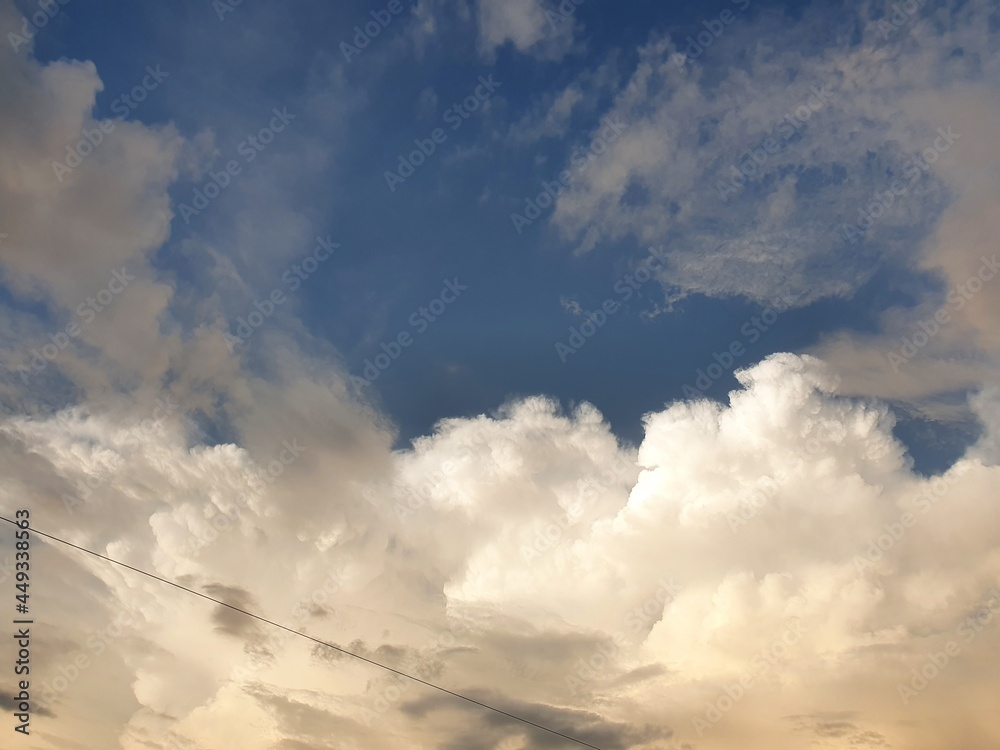 sky and clouds