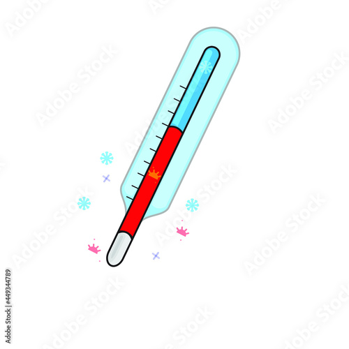 thermometer vector