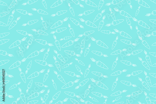 carrot pattern background. for wrapping paper, fabric and other designs