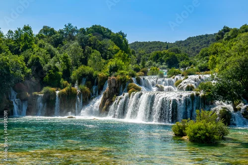Obraz croatia-national-park-waterfalls-krka