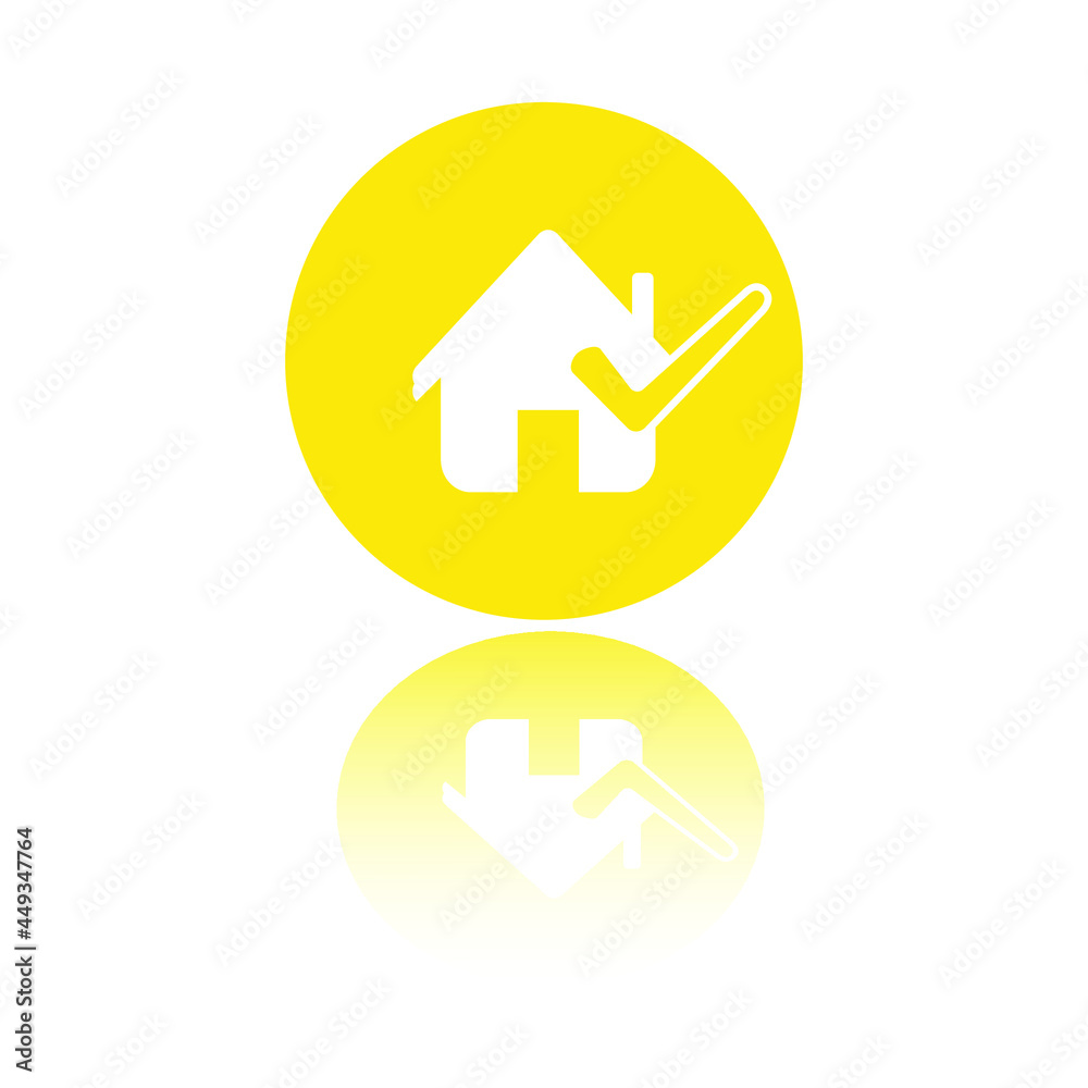 Icon vector graphic of APPROVE HOME Icon vector graphic of APPROVE HOME