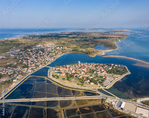 Fototapeta Naklejka Na Ścianę i Meble -  Aerial view of nin island
