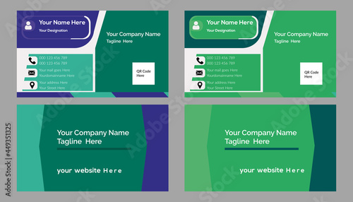 New Business Card Template Design - Modern Business Card Template Design