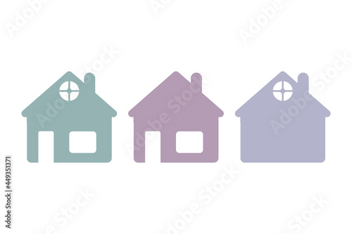 house icon on a white background  vector illustration