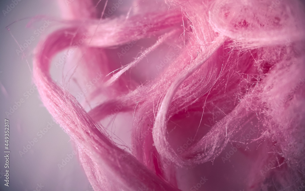 Obraz premium Closeup of cotton candy