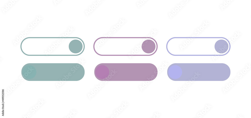 switch icon on gray background, vector illustration switch icon on gray background, vector illustration