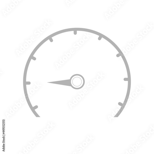 speedometer on white background,vector ilistrecion