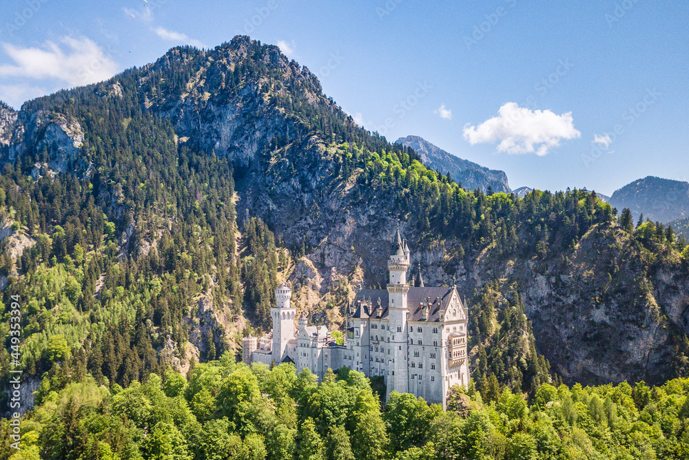 Obraz premium Schloss Neuschwahnstein