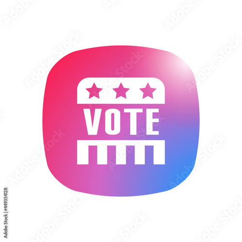 Vote - Sticker